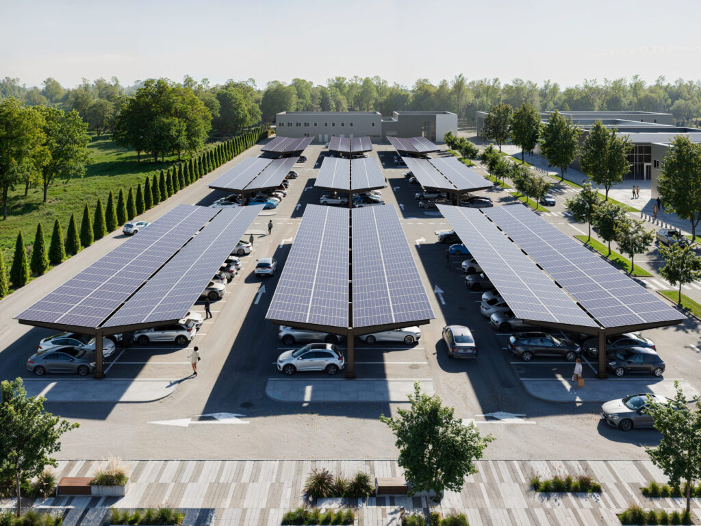 Solar carports