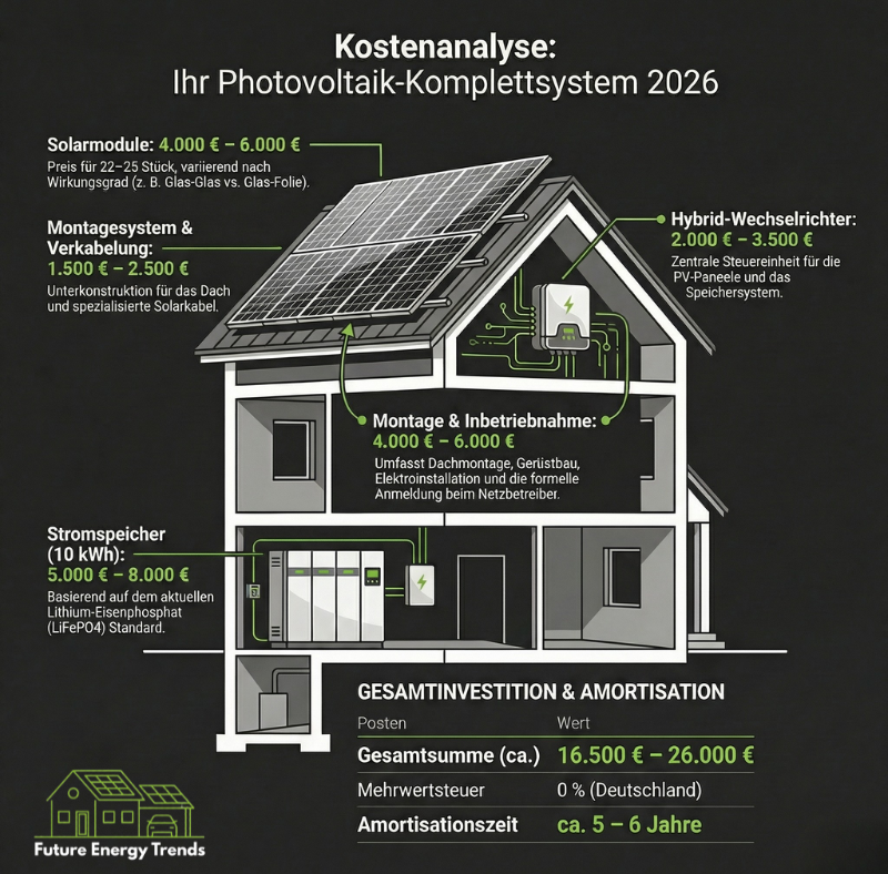 Solaranlage kosten